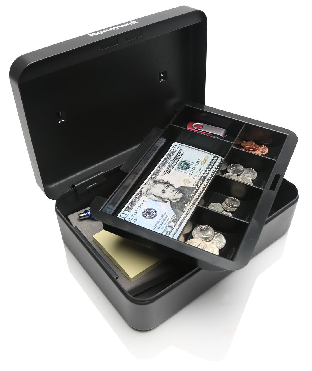 Model 6112 Square Handle Small 7-Compartment Cash Lock Box Replacement Keys